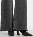 Khaite Nevada leather ankle boots