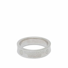 Neighborhood Men's Logo Ring in Silver