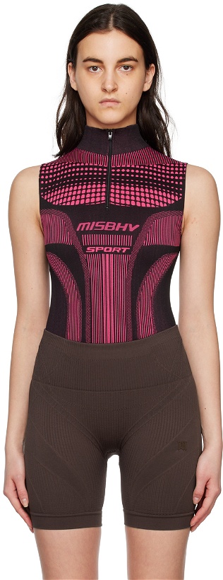 Photo: MISBHV Black & Pink Europa Bodysuit