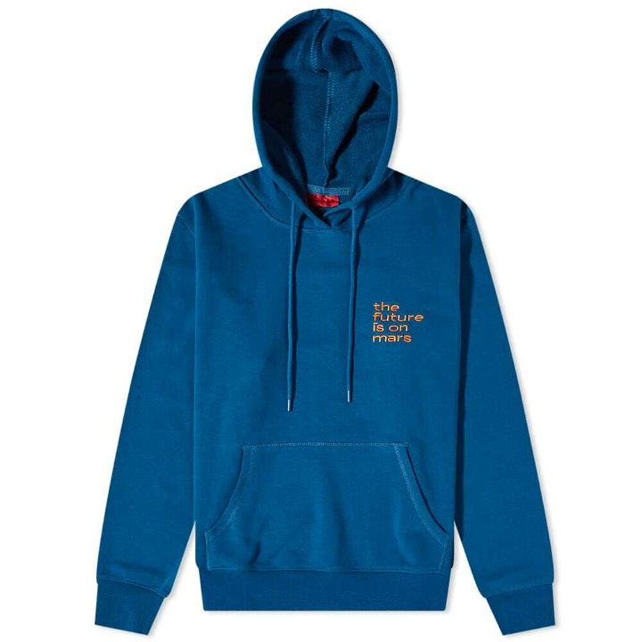 Photo: The Future Is On Mars Men's Lunar Hoody in Blue
