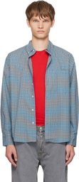 Gimaguas Blue & Brown Jeremy LS Shirt