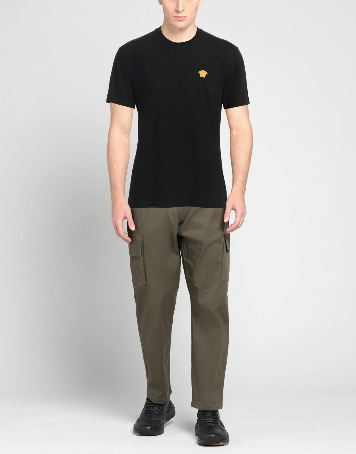 Versace Mens T-shirt in Black