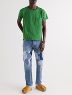 KAPITAL - Slub Cotton T-Shirt - Green