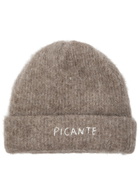 Picante Logo-embroidered Alpaca-blend Beanie - Brown - One Size