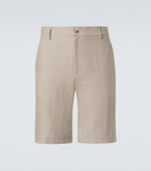 Canali Linen Bermuda shorts