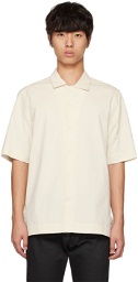 Paul Smith Off-White Spread Collar Shirt
