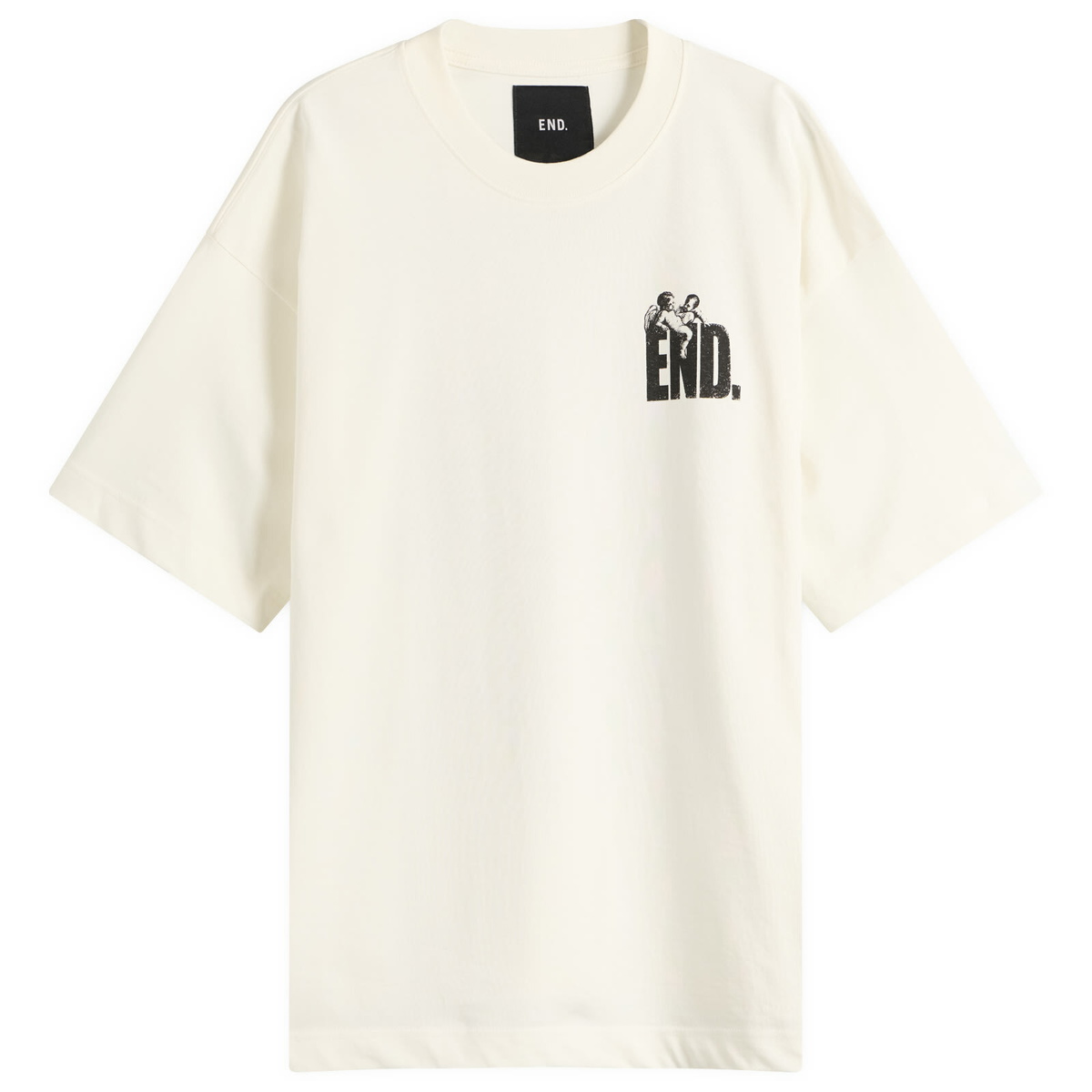 END. Manchester T-Shirt in Ecru