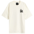 END. Manchester T-Shirt in Ecru