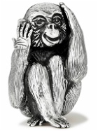 Buccellati - Hear-No-Evil Monkey Silver Ornament