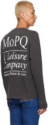Museum of Peace & Quiet Black 'A Leisure Co.' Long Sleeve T-Shirt