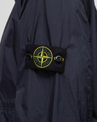 Stone Island Blouson Garment Dyed Crinkle Reps Ny Blue - Mens - Windbreaker