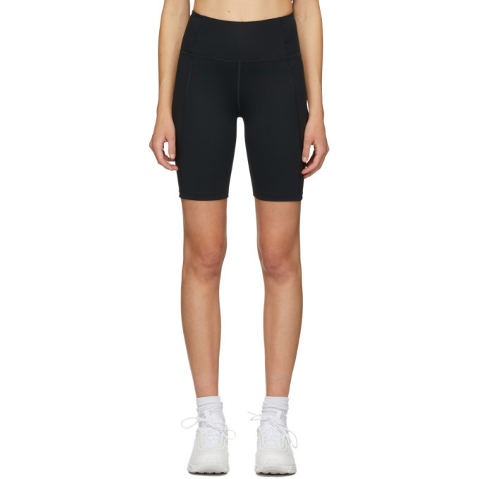 Photo: Girlfriend Collective Black High-Rise Biker Shorts