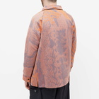 ByBorre Men's Knitted Overshirt in Artist Multi-Colour