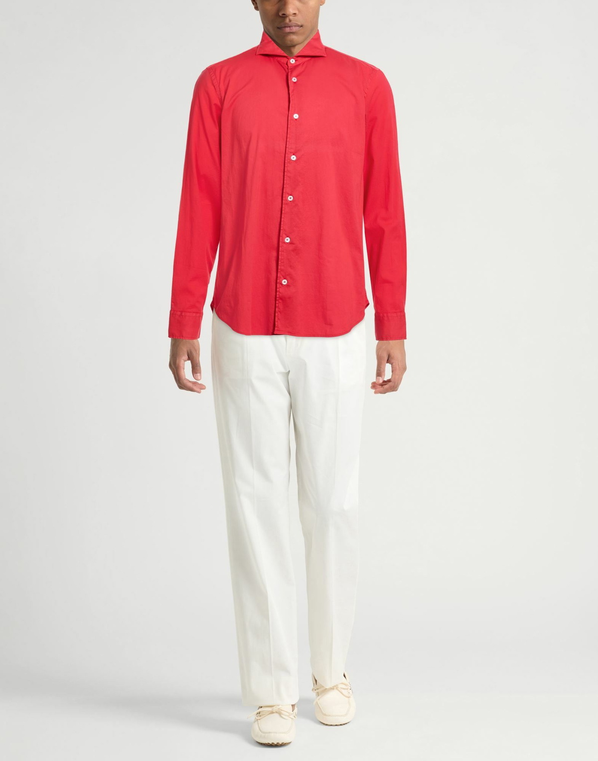 Fedeli Mens Shirt in Red