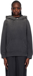 visvim Gray Raglan Hoodie