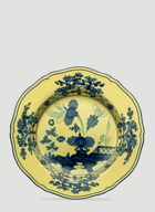 Oriente Italiano Charger Plate in Yellow