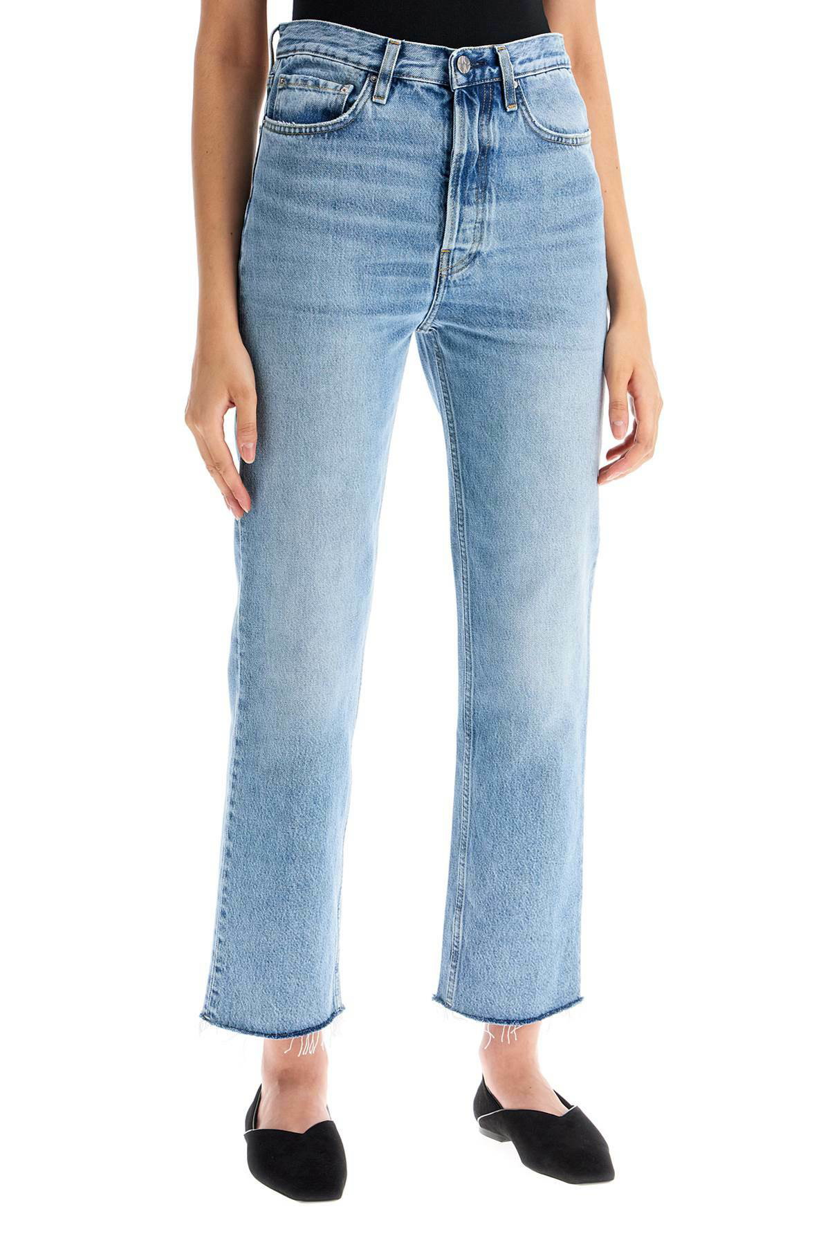 【TOTEME】CLASSIC CUT CROPPED JEANS (関税込み） Totême classic cut cropped jeans - Jeans - BeyondStyle