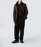 Giorgio Armani Virgin wool straight pants