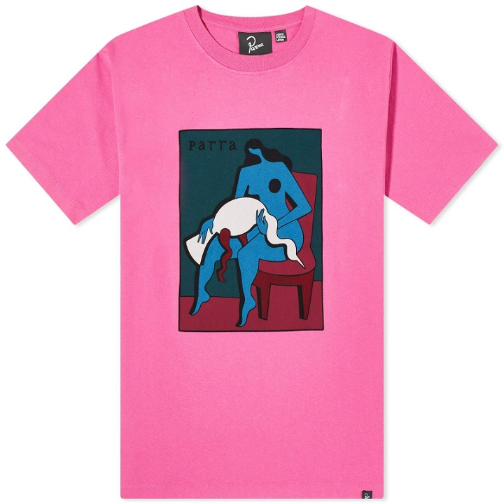 Photo: By Parra Men's My Dear Swan T-Shirt in Pink