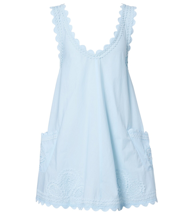 Photo: Juliet Dunn Embroidered cotton minidress