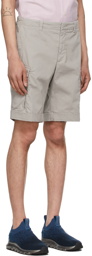 Z Zegna Grey #UseTheExisting Linen Bermuda Shorts