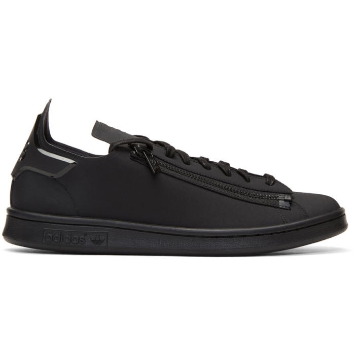 Photo: Y-3 Black Stan Zip Sneakers