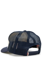 Cherry Los Angeles 5 Star Stud-embellished Twill and Mesh cap - Navy - One Size