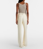 Gabriela Hearst Norman silk and wool wide-leg pants