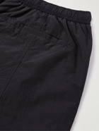 AMI PARIS - Slim-Fit Long-Length Recycled Swim Shorts - Black