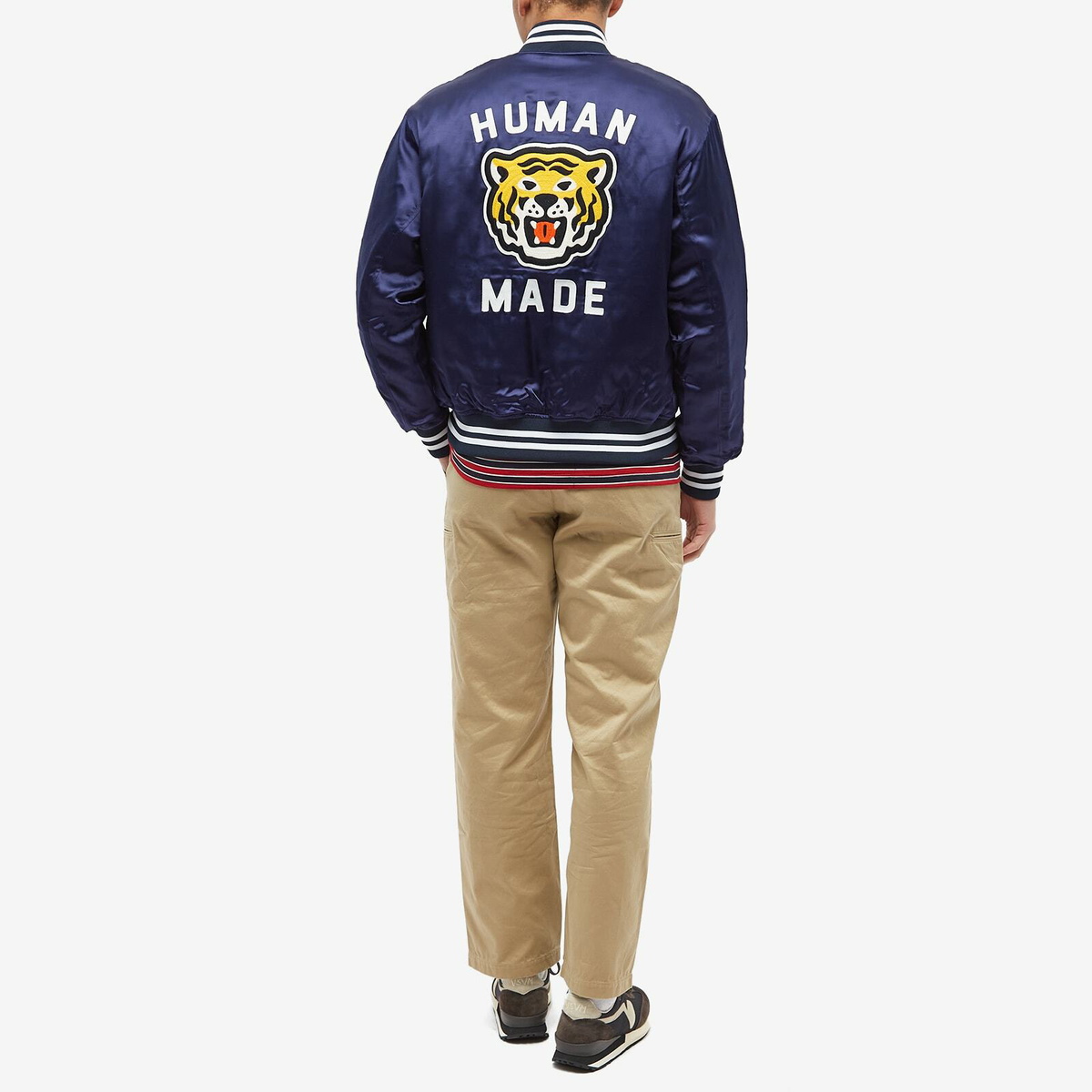 Human Made Dry Alls Tiger Stadium Jacket Green for Men