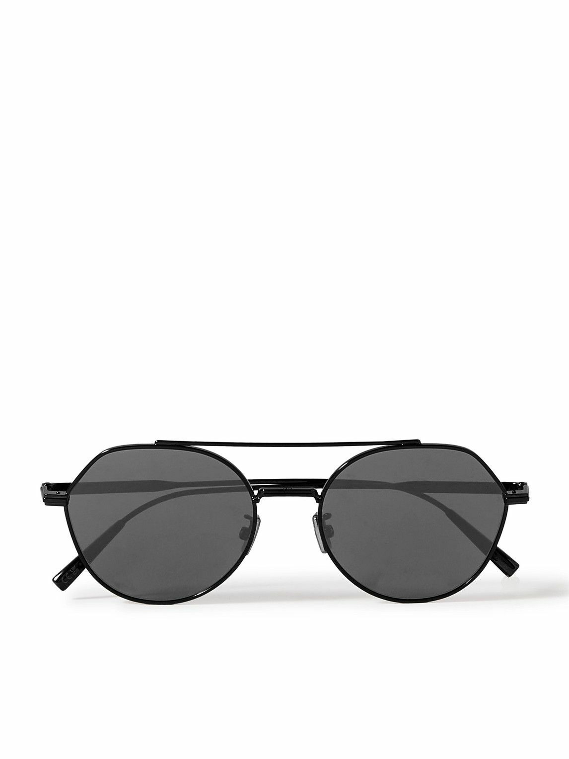 Dior Eyewear - DiorBlackSuit R6U Aviator-Style Metal Sunglasses Dior