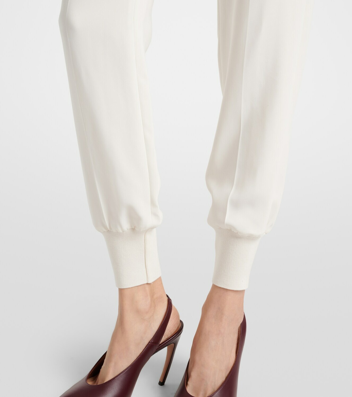 Stella McCartney Tapered jersey sweatpants