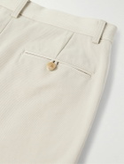 A.PRESSE - Type.3 Tapered Cotton-Twill Chinos - Neutrals