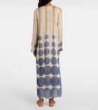 Adriana Degreas Polka-dot beach cover-up