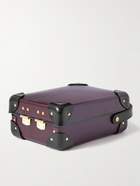 GLOBE-TROTTER - Leather-Trimmed Three-Watch Case