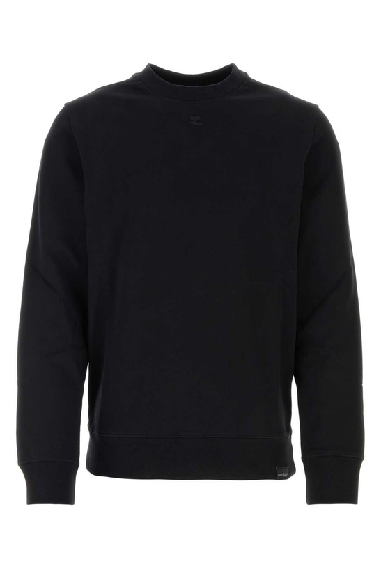 Photo: Courrèges Black Cotton Sweatshirt