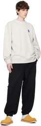 ADER error Gray Sig; TRS Tag 01 Sweatshirt