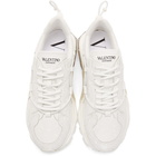 Valentino White Valentino Garavani Spray-Painted Bounce Sneakers