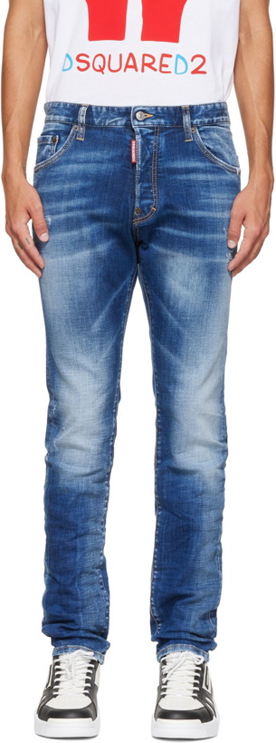 Photo: Dsquared2 Blue Faded Cool Guy Jeans