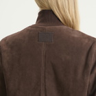 Closed Women's Suede Bomber Jacket in Barken Brown