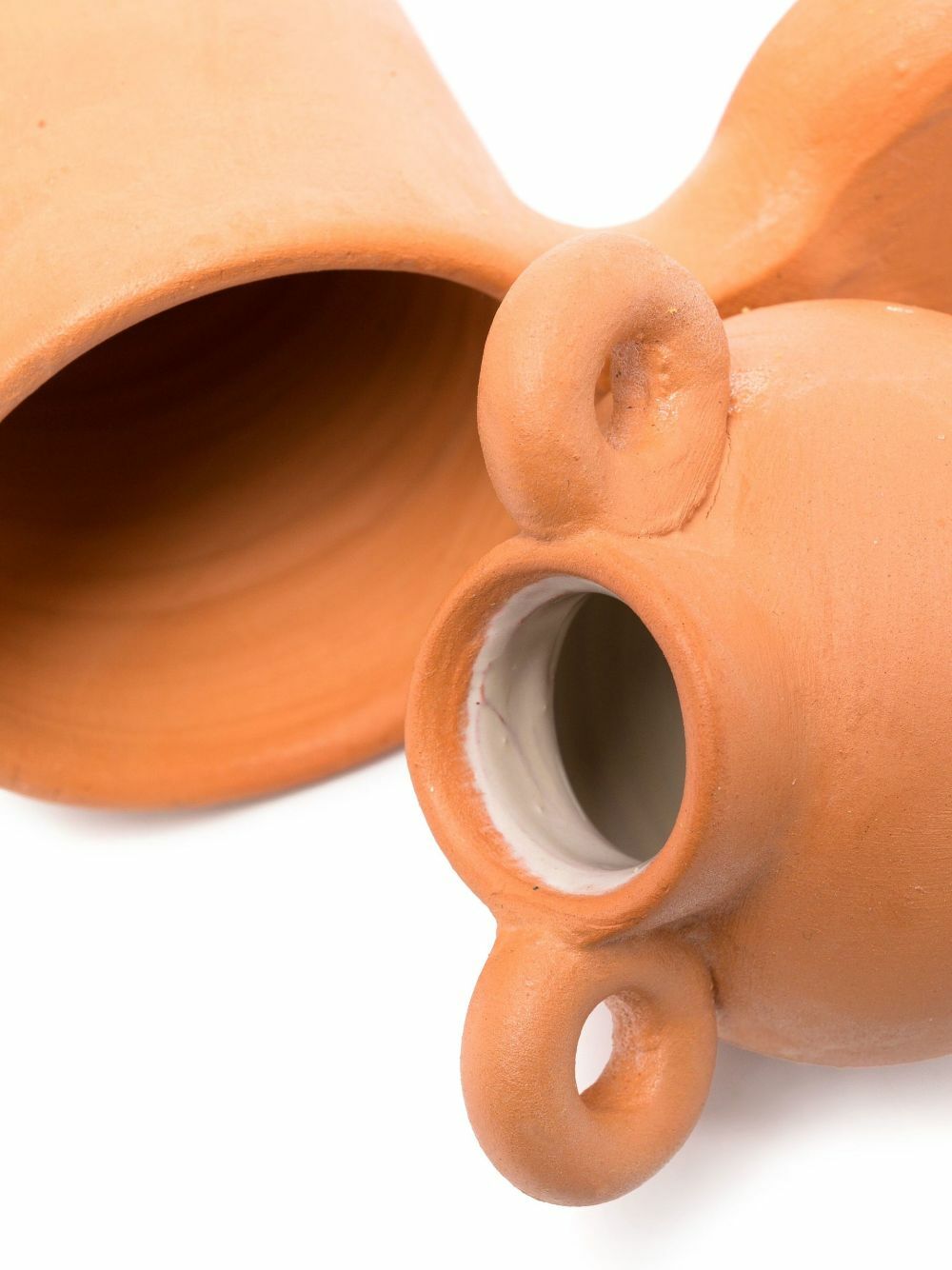 LOLA MAYERAS Orange Blend Earthenware Candlestick