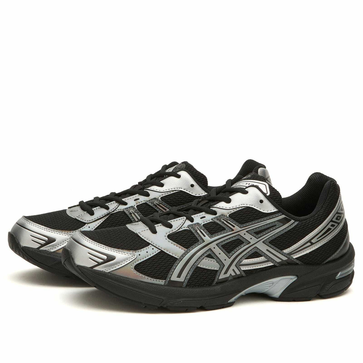 Asics Gel-1130 Sneaker in Black/Pure Silver