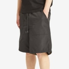 Taion Men's Military Reversible Wide Shorts in Black