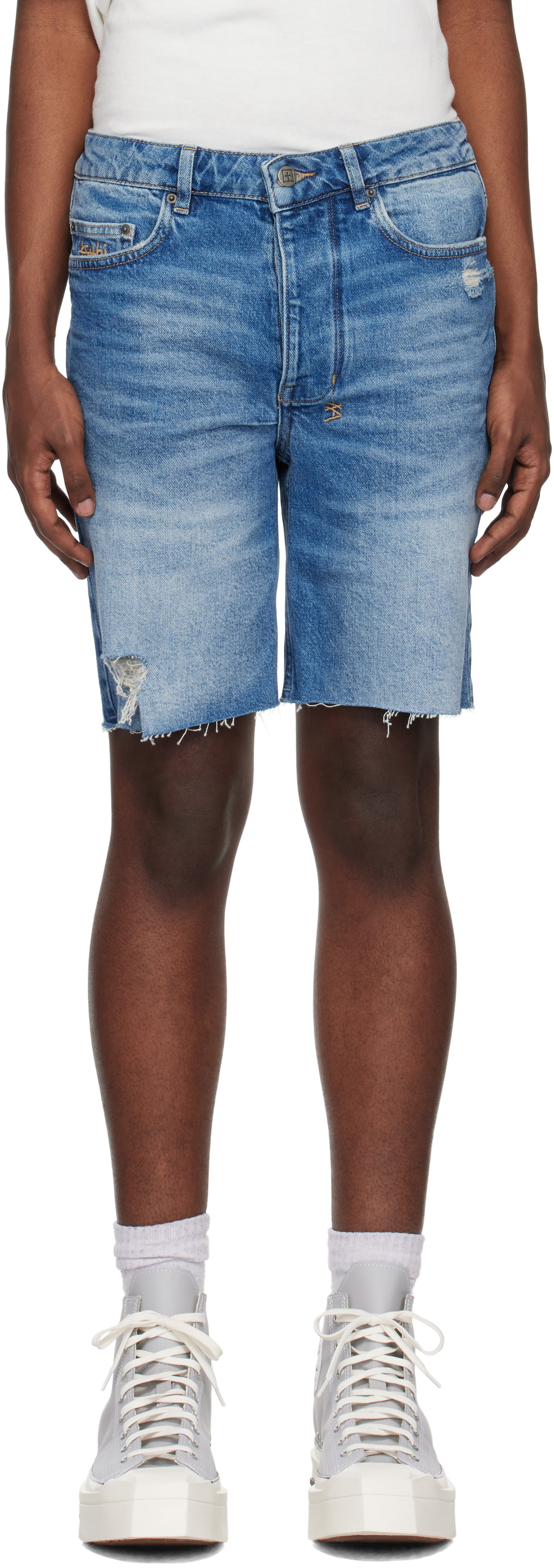 Ksubi Blue Bullet Vibez Trashed Jeans Ksubi