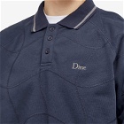 Dime Men's Wave Rugby Sweat in Navy