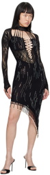 Poster Girl Black Lonica Midi Dress