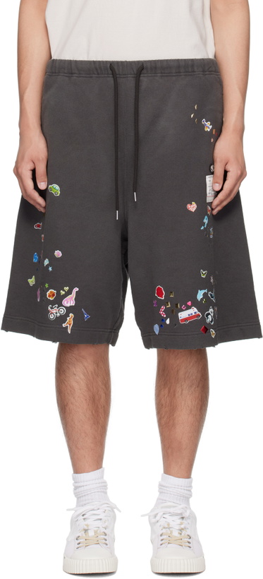 Photo: Maison MIHARA YASUHIRO Black Sticker Shorts