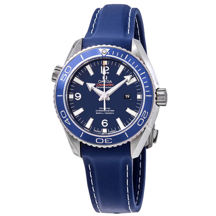 Photo: Omega Planet Ocean Co-Axial Blue Dial Mid-size Titanium Watch 232.92.38.20.03.001