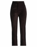 Barena Womens Pants Chocolate in Brown