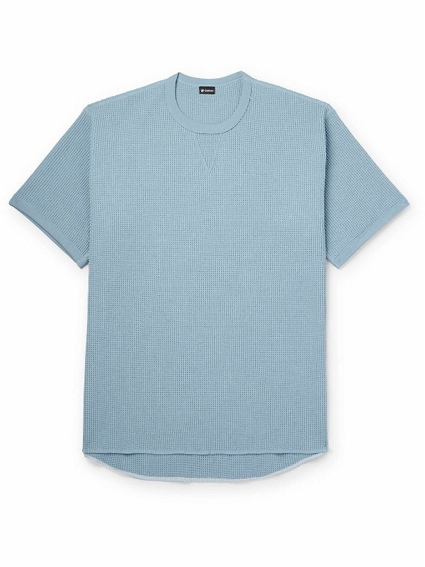 Photo: Goldwin - Waffle-Knit Solotex® T-Shirt - Blue